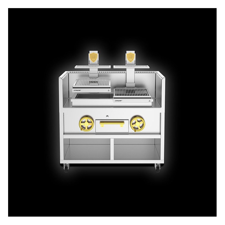 Josper PVJ-50-2-1-MB Kömürlü Fırın, 1150x710x1800 mm-KÖMÜRLÜ IZGARA VE OCAKBAŞI - Demasan
