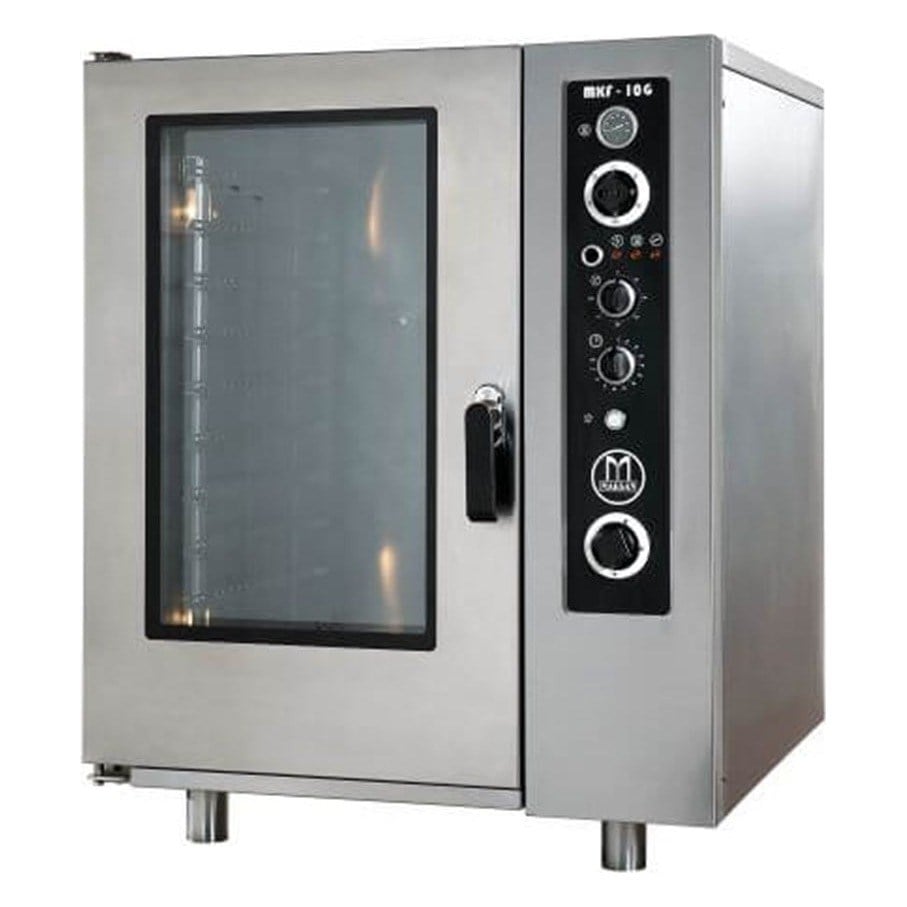 Maksan MKF-10G Gazlı Konveksiyonlu Patisserie Fırını, 10 Tepsi (600x400 / GN 1/1)-PATİSSERİE FIRINLARI - Demasan
