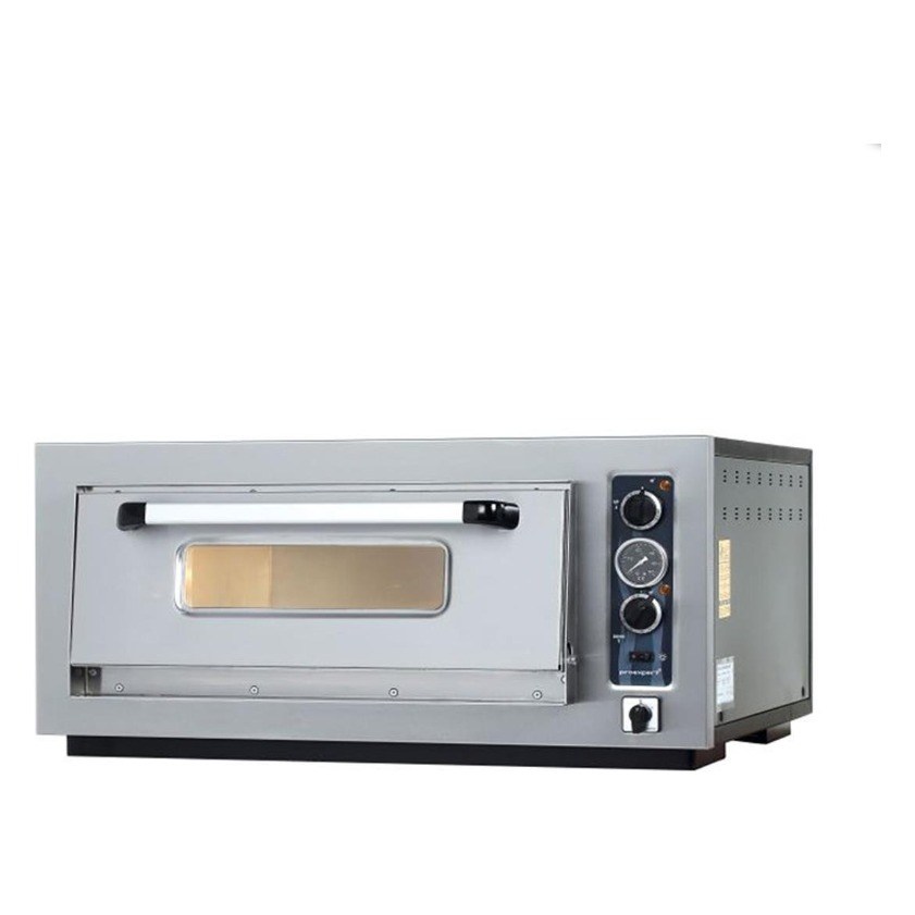Maksan PO-401T Elektrikli Pizza Fırını, Tek Katlı Termometre Göstergeli, Ø 25 cm x 4-ELEKTRİKLİ PİZZA FIRINLARI - Demasan
