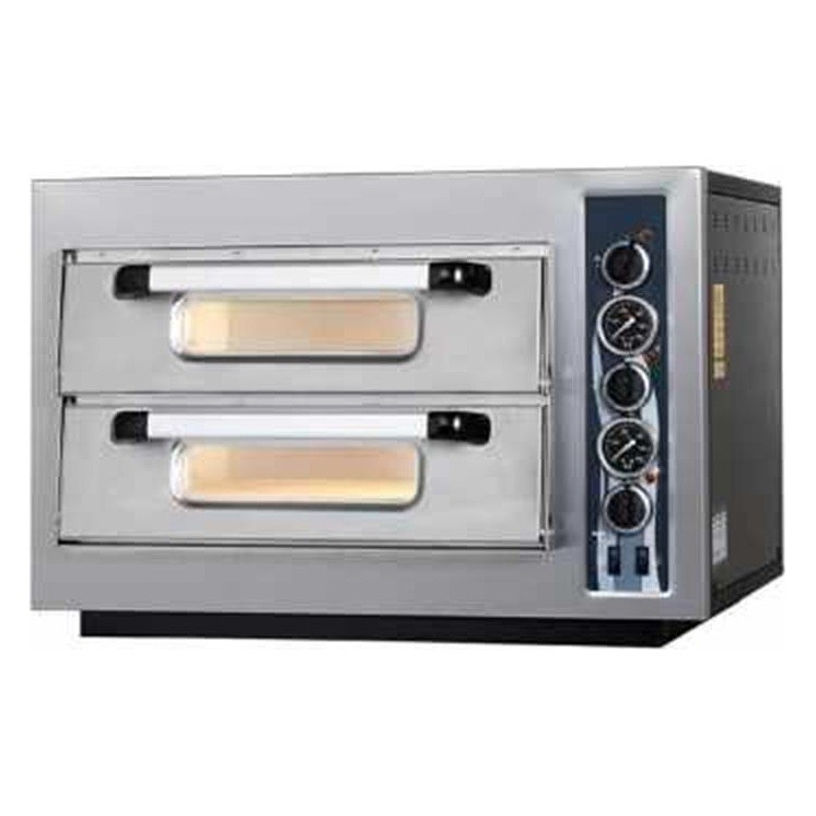 Maksan PO-402T Elektrikli Pizza Fırını, Çift Katlı Termometre Göstergeli, Ø 25 cm x 8-ELEKTRİKLİ PİZZA FIRINLARI - Demasan
