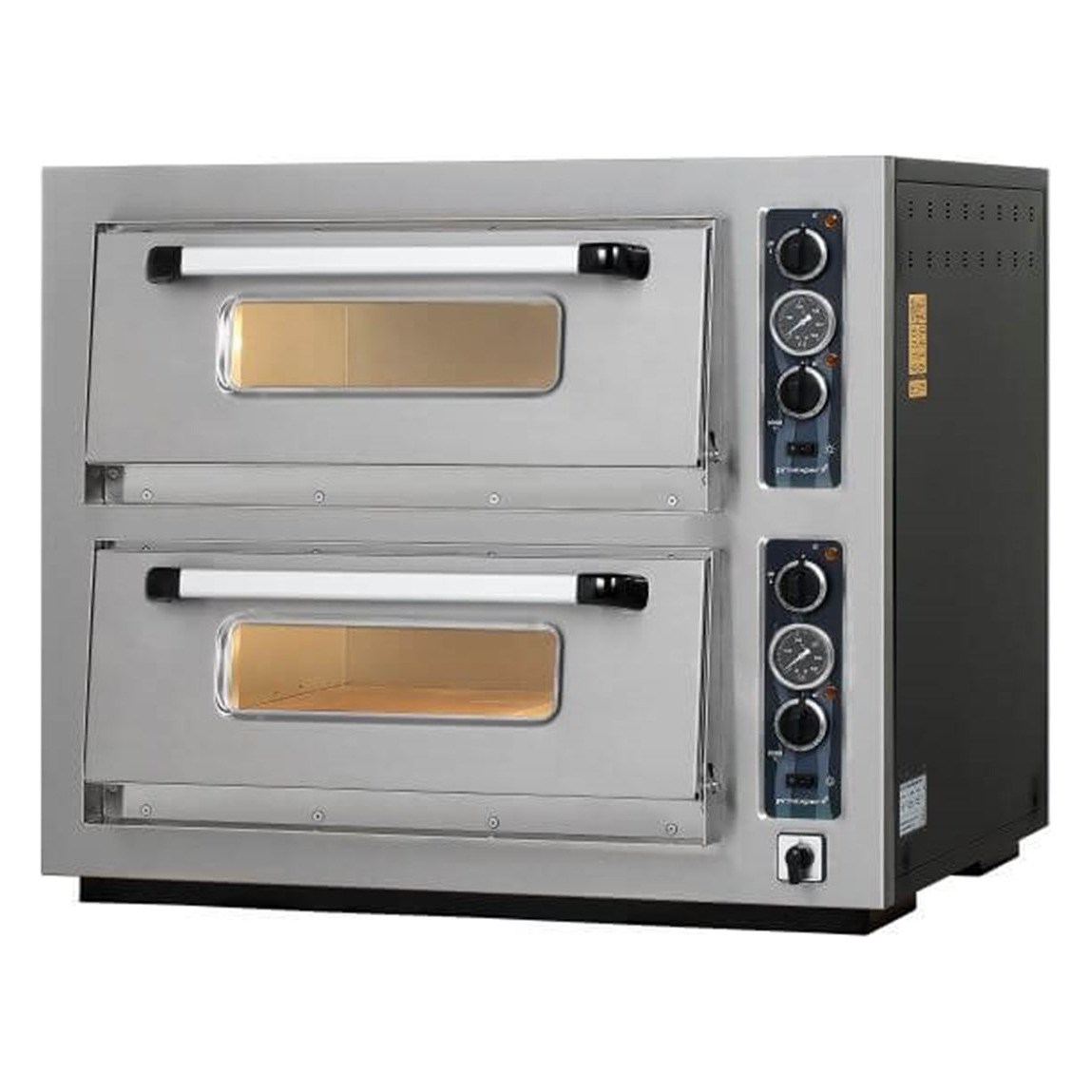 Maksan PO-502T Elektrikli Pizza Fırını, Çift Katlı Termometre Göstergeli, Ø 30 cm x 8-ELEKTRİKLİ PİZZA FIRINLARI - Demasan
