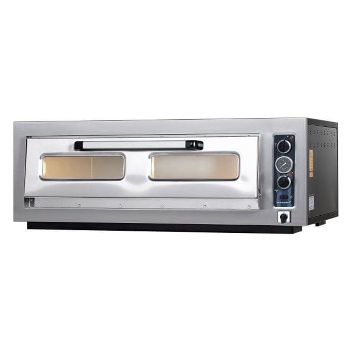 Maksan PO-601T Elektrikli Pizza Fırını, Tek Katlı Termometre Göstergeli, Ø 30 cm x 6-ELEKTRİKLİ PİZZA FIRINLARI - Demasan
