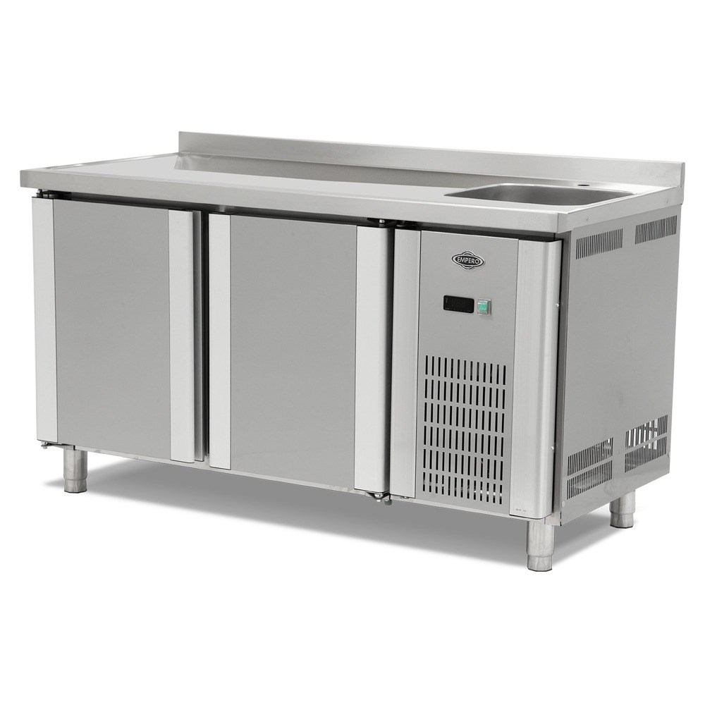Ndustrio Tezgah Tipi Evyeli Buzdolabı, Evyeli TPS-62 SINK