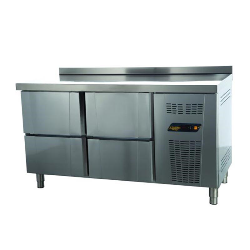 Ndustrio Tezgah Tipi Gastronorm Buzdolabı, 4 Çekmeceli TPG-72-4D
