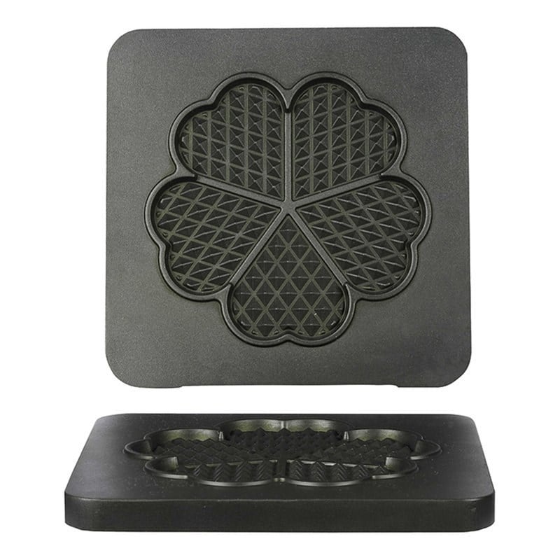 Omake Kare Waffle Kalıbı WFL21 Kalp Ø190-WAFFLE PİŞİRİCİLER - Demasan
