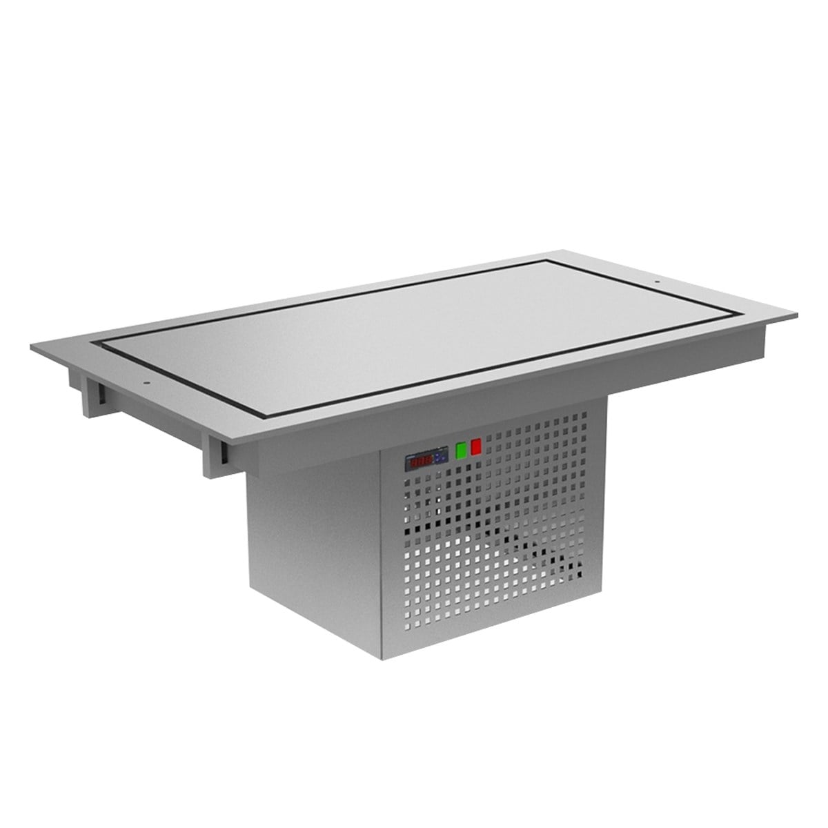 Öztiryakiler Ankastre - Paslanmaz Yüzey - Soğuk - 112 cm-TABLDOT (SELF SERVİSLER) - Demasan
