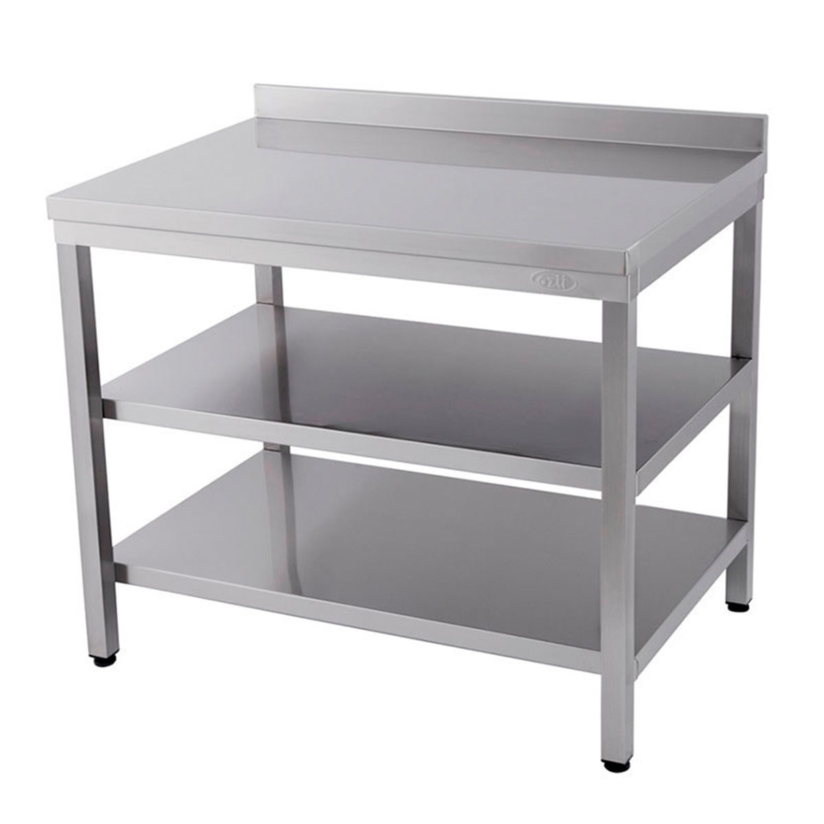 Öztiryakiler Çalışma Tezgah Ara Raflı Sırtlı 120x60-Standard Work Table - Demasan
