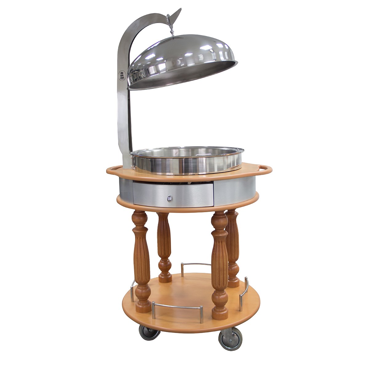 Öztiryakiler Chafing Dish Servis Arabası Ø60-Chafing Dish ve Açık Büfe Üniteleri - Demasan
