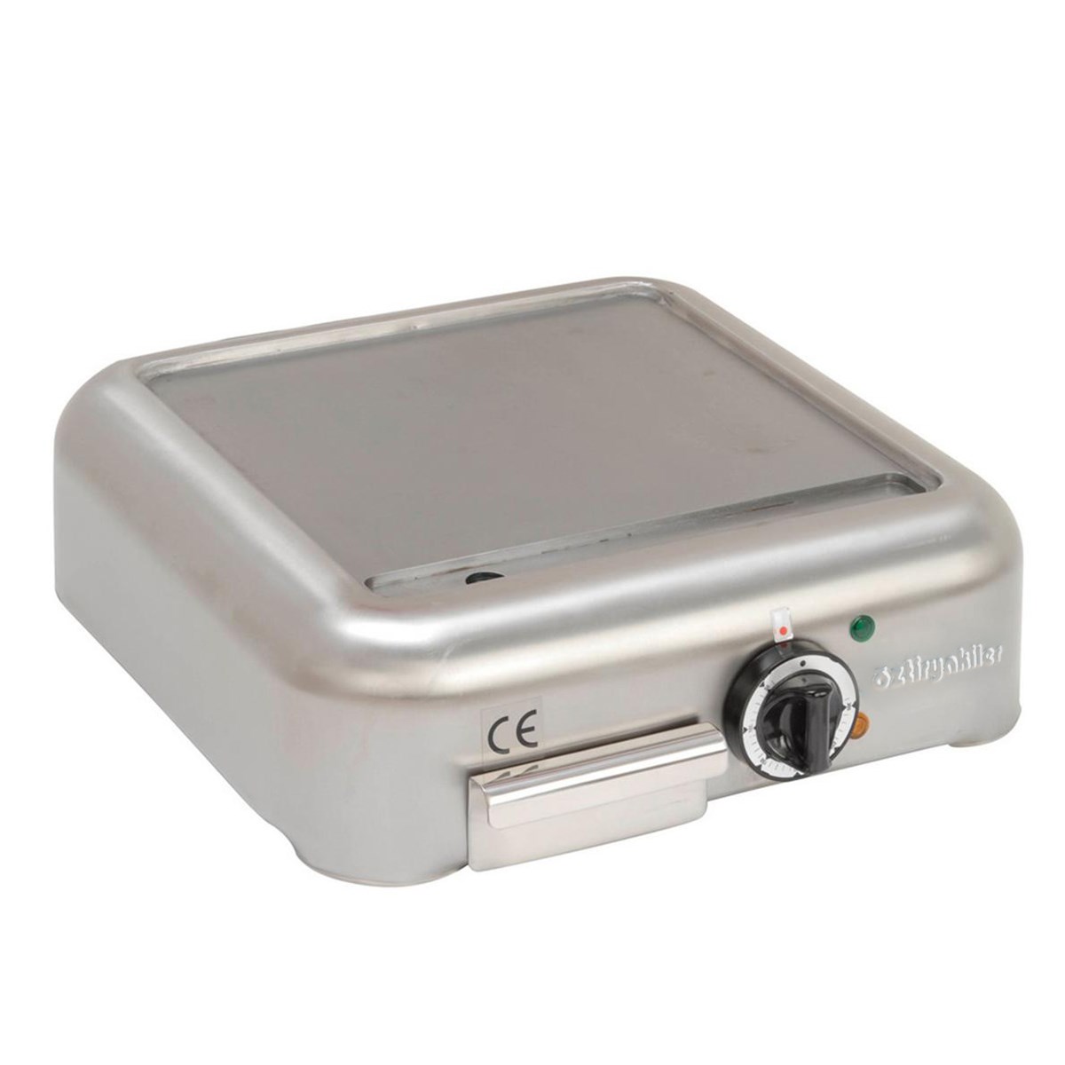 Öztiryakiler Grill Plate Tekli Düz Elektrikli Compact Seri 40x40