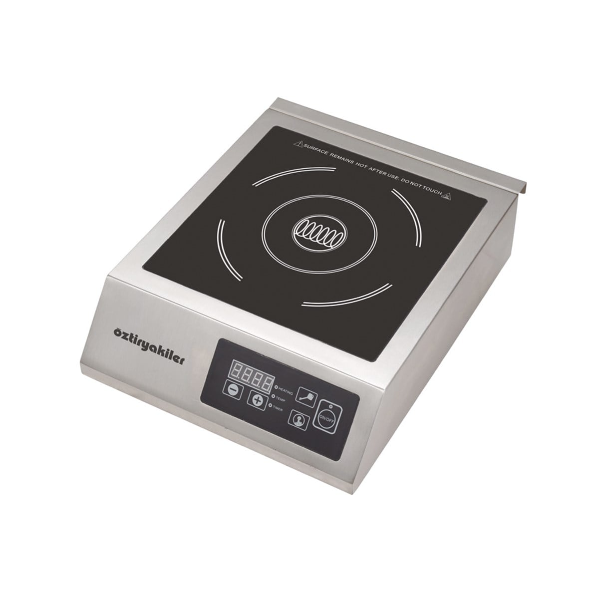 Öztiryakiler İndiksüyonlu Isıtıcı-Pişirici Setüstü 500-3500 W 33.9x42.8x11.7 cm-İNDÜKSİYON OCAKLAR - Demasan
