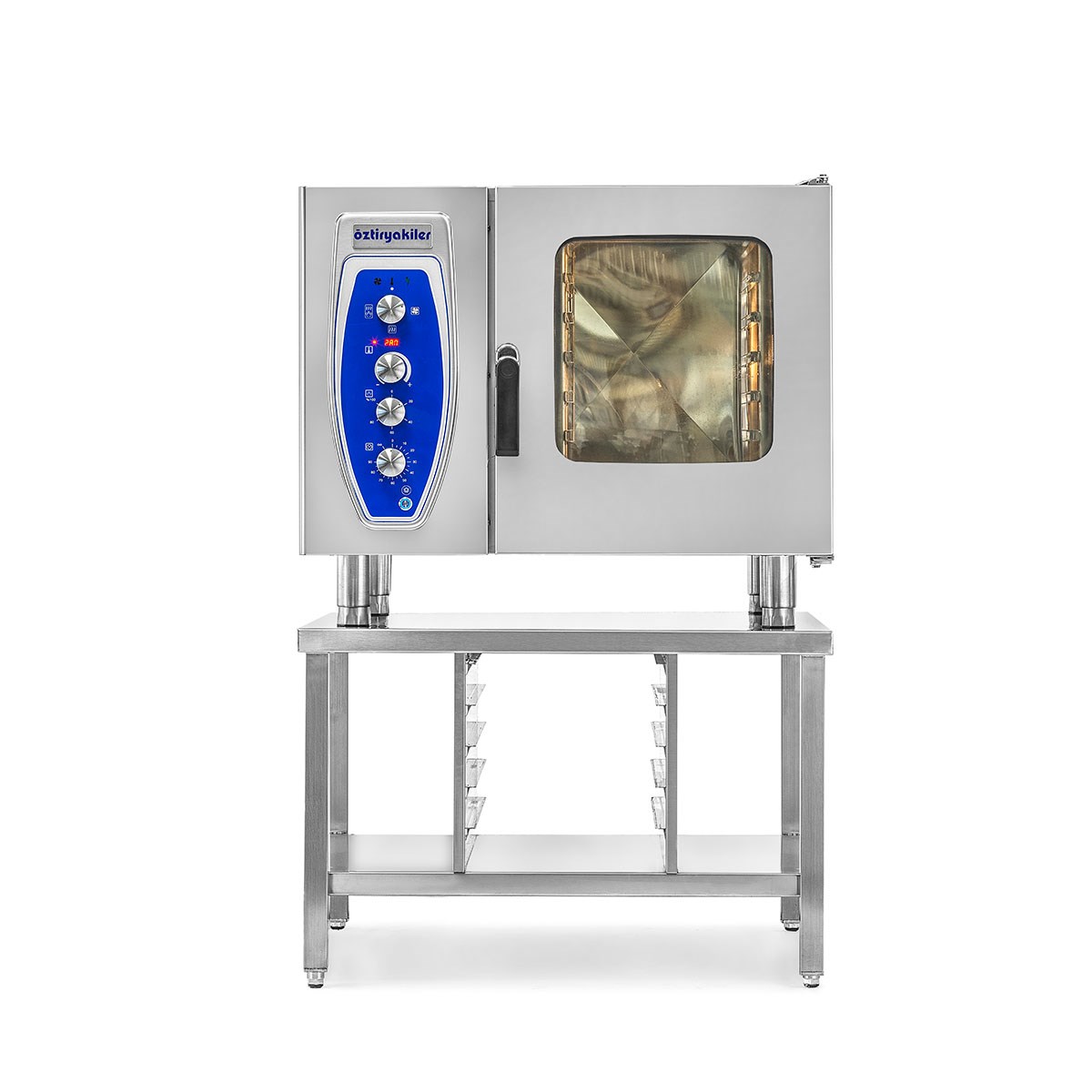 Öztiryakiler Konveksiyonlu Fırın Elektrikli 6xGN 1/1 Kızaklı (OKFE 601)
