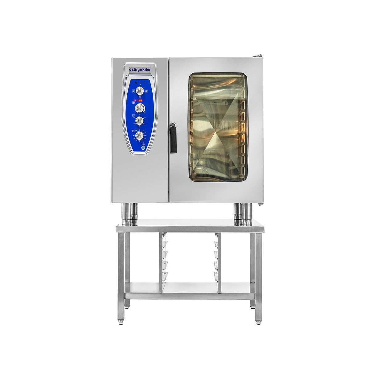 Öztiryakiler Konveksiyonlu Fırın Elektrikli 10xGN1/1 Kızaklı (OKFE 101)