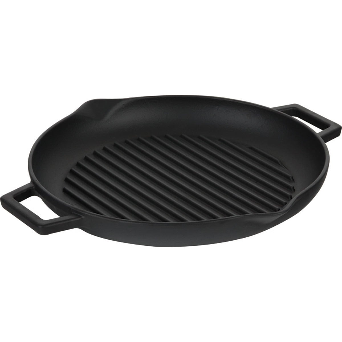 Öztiryakiler Lava Yuvarlak Izgara Tava, Metal Kulplu. Çap(Ø)30cm. Lv Eco Gt 30 T5-TENCERELER - Demasan
