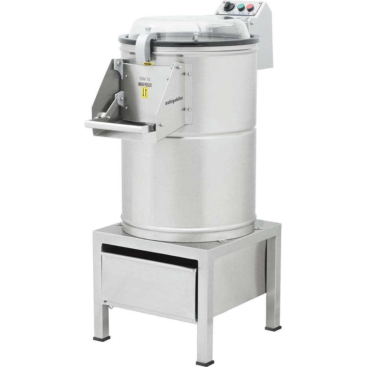 Öztiryakiler Soğan Soyma Makinesi 10 kg Trifaze Filtre-PATATES & SOĞAN SOYMA MAKİNALARI - Demasan
