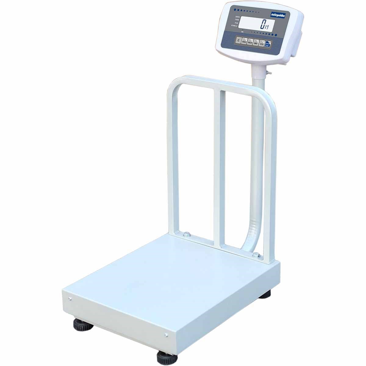 Öztiryakiler Tartım Baskulu 150 kg / 50x60 Platformlu-YARDIMCI EKİPMANLAR - Demasan
