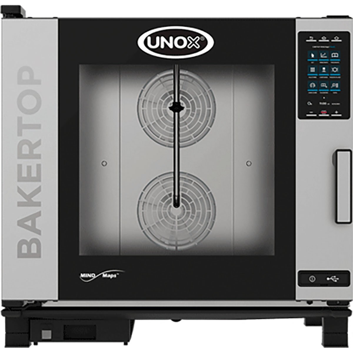 Öztiryakiler Unox Bakertop 6 Tepsi 600x400 Kombi Fırın Elektrikli Plus Model + Kurulum Kiti Girilmeli-KONVEKSİYONEL FIRINLAR - Demasan

