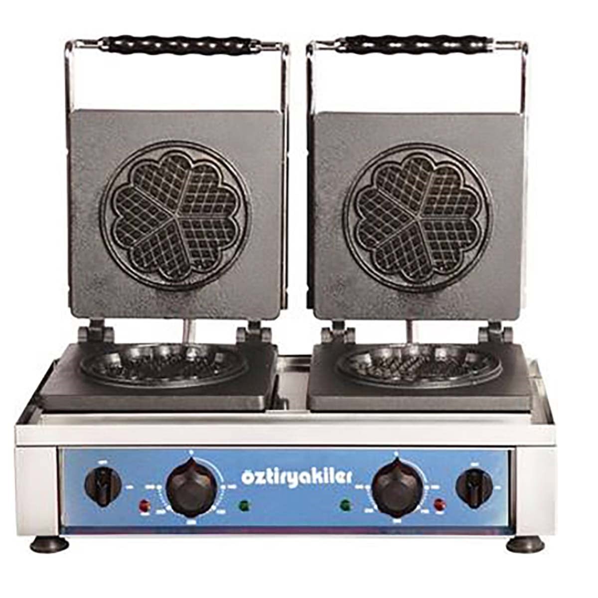 Öztiryakiler Waffle Makinesi İkili Wm 25 02-SNACK SERİ PİŞİRİCİLER - Demasan

