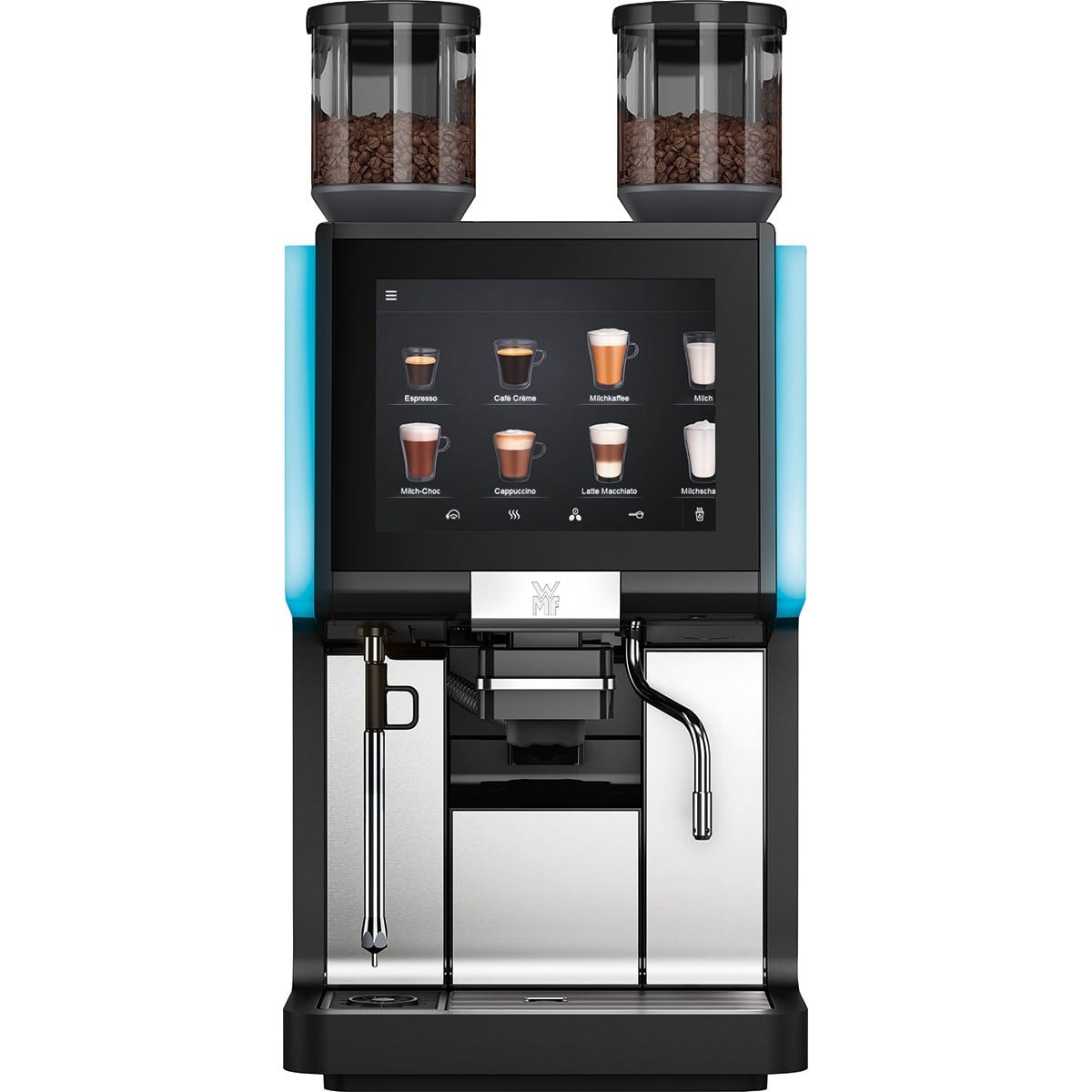 Öztiryakiler Wmf 1500S + Dynamic Milk 1 Gr + 1 Choc, Su Bağlantılı Kahve Makinesi-ESPRESSO MAKİNALARI - Demasan
