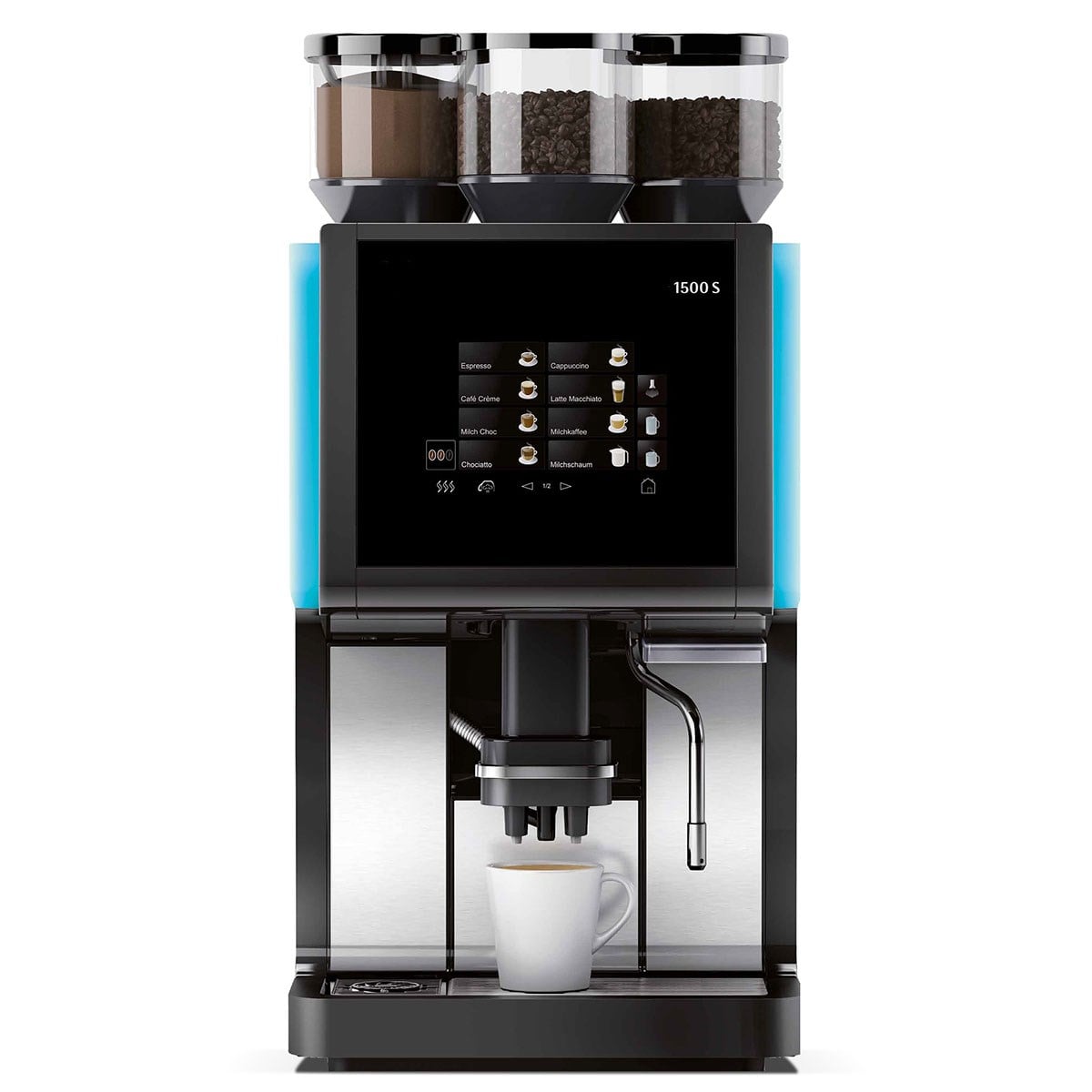 Öztiryakiler Wmf 1500S + Dynamic Milk 2 Gr + 1 Choc, Su Bağlantılı Kahve Makinesi, Coffee Connect-ESPRESSO MAKİNALARI - Demasan
