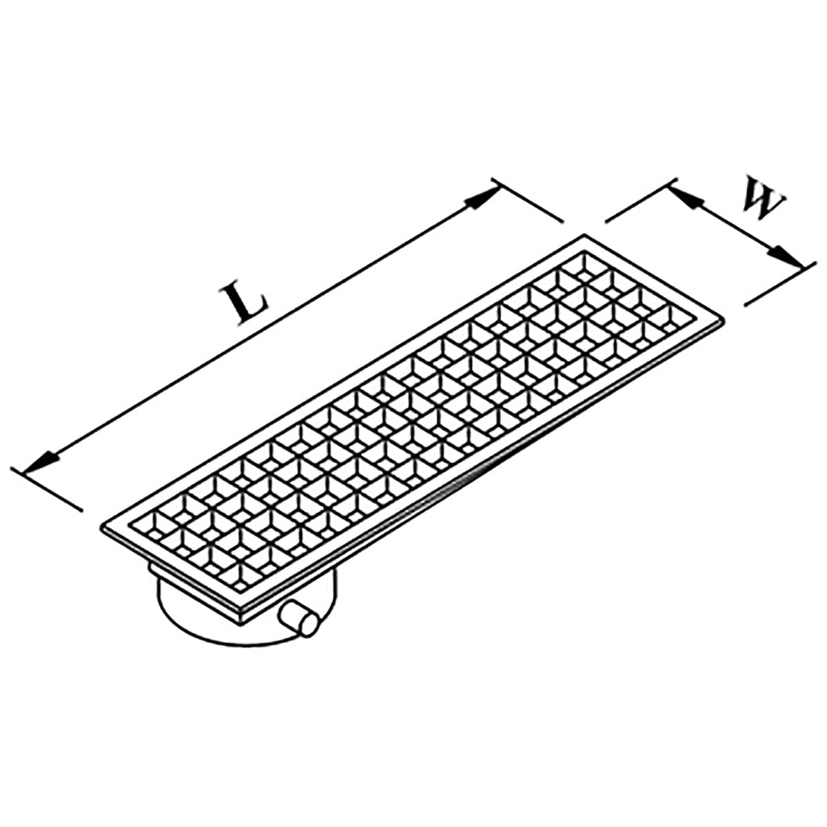Öztiryakiler Yer Izgarası Tavalı Kenardan Sifonlu Sağdan Çıkışlı Q50 Pvc 940x290-Yer Izgaraları ve Zemin Süzgeçleri - Demasan

