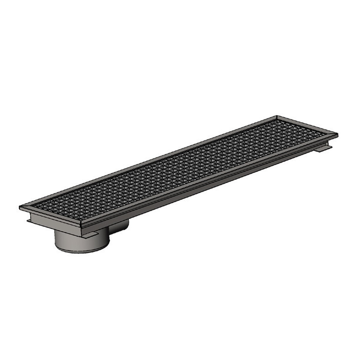 Öztiryakiler Yer Izgarası Tavalı Kenardan Sifonlu -Arkadan Çıkışlı Q70 Pvc 490x290-Yer Izgaraları ve Zemin Süzgeçleri - Demasan
