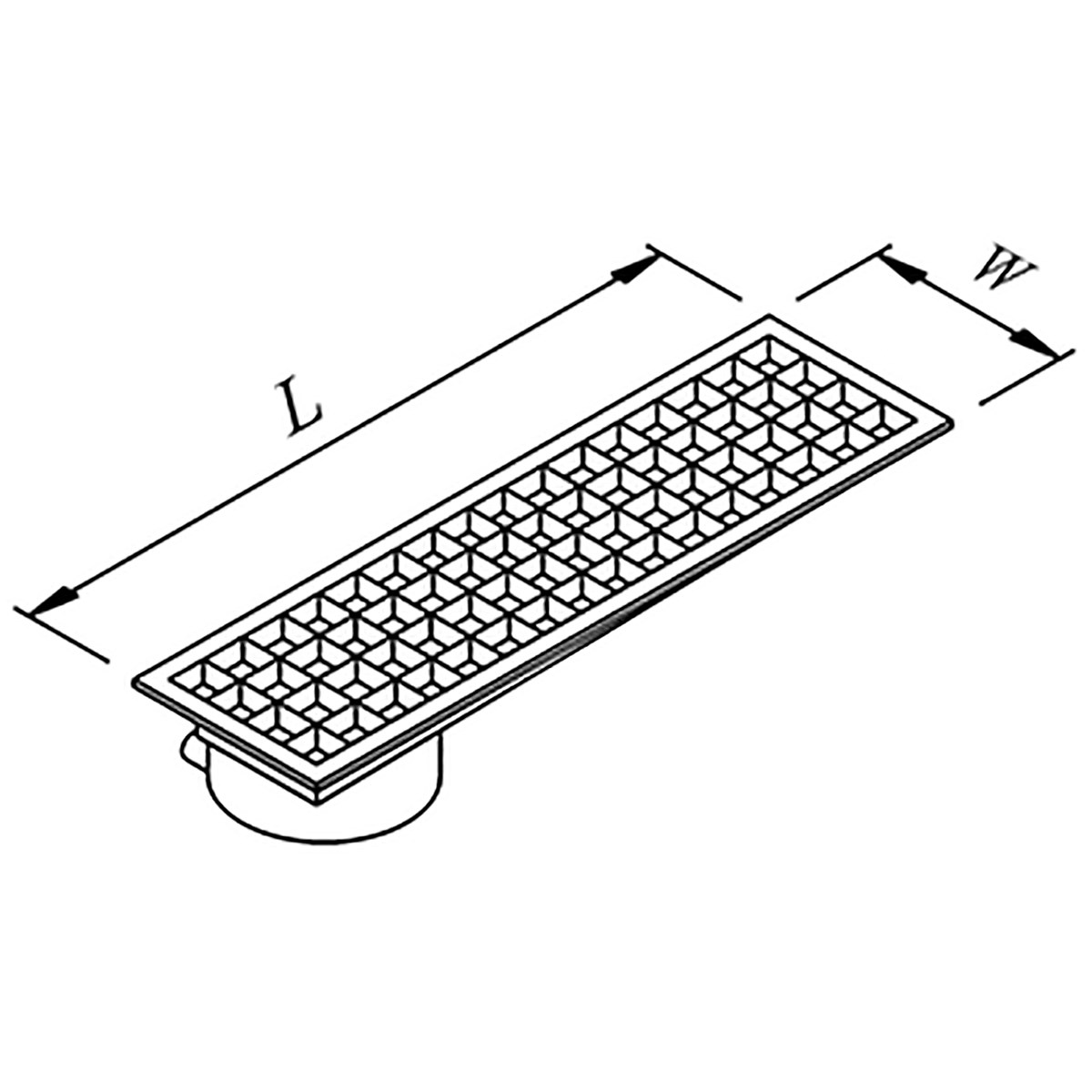 Öztiryakiler Yer Izgarası Tavalı Kenardan Sifonlu -Soldan Çıkışlı Q50 Pvc 740x290-Yer Izgaraları ve Zemin Süzgeçleri - Demasan
