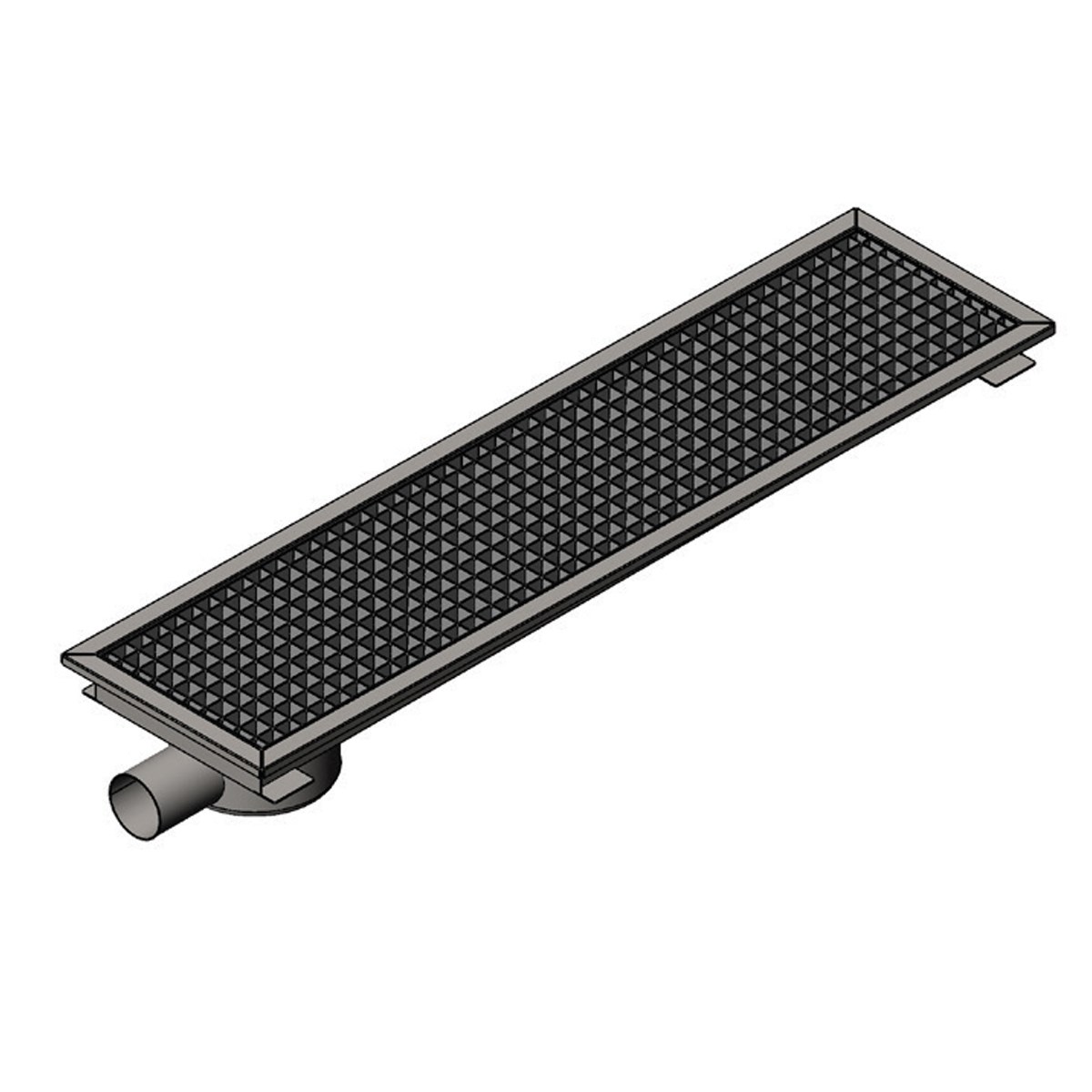 Öztiryakiler Yer Izgarası Tavalı Kenardan Sifonlu –onden Çıkışlı Q100 Pvc 1620x290-Yer Izgaraları ve Zemin Süzgeçleri - Demasan
