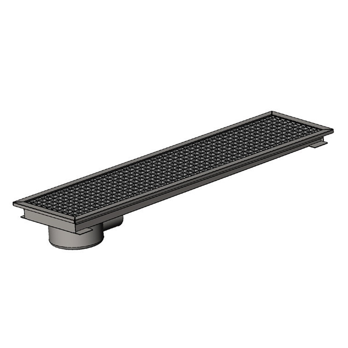 Öztiryakiler Yer Izgarası Tavalı Kenardan Sifonlu -Arkadan Çıkışlı Q100 Pvc 490x290-Yer Izgaraları ve Zemin Süzgeçleri - Demasan

