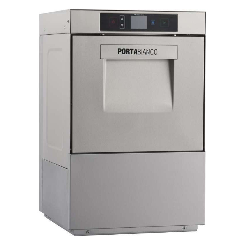 Portabianco PDW 400 TFT Bardak Yıkama Makinesi, Dokunmatik (TFT) Ekranlı-BARDAK YIKAMA MAKİNALARI - Demasan

