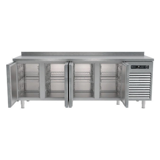 Portabianco TTU-4N60 Uzun Tezgah Tipi Buzdolabı, 4 Kapılı, 240x60x85 cm, AISI 304-TEZGAH TİPİ BUZDOLAPLARI - Demasan
