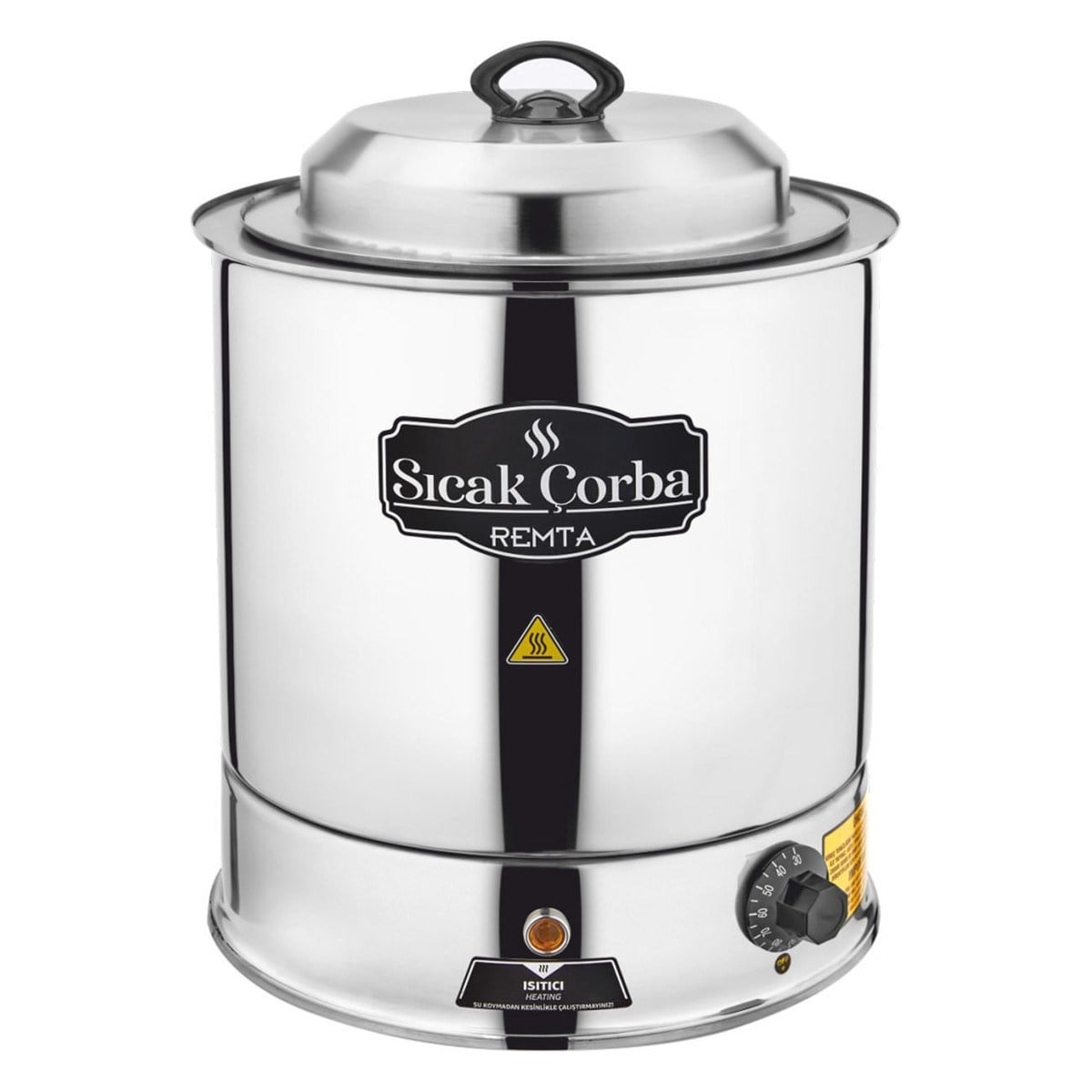 Remta CB14 Çelik Model Maksi Çorba Isıtıcı 13 lt-ÇORBA ISITICILAR - Demasan
