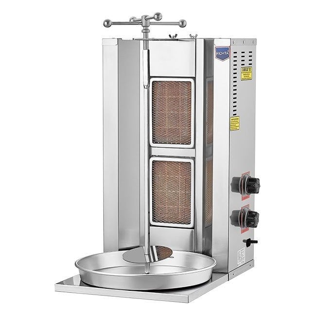 Remta D04 2 Radyanlı Gazlı (CE) Döner Ocağı-SABİT DÖNER OCAKLARI  - Demasan

