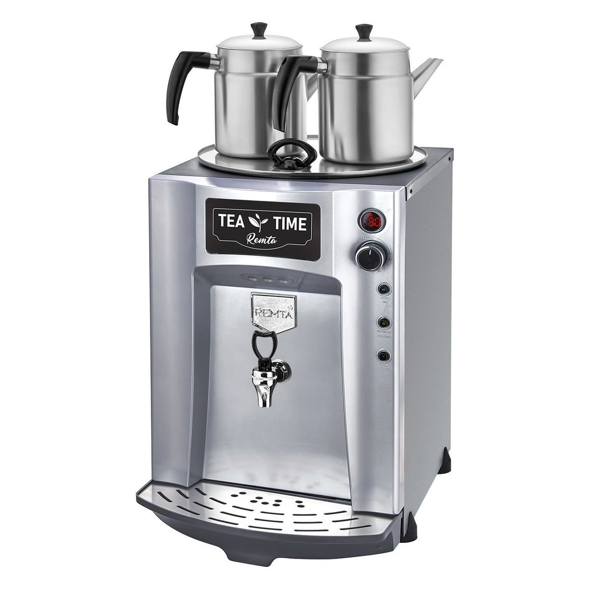 Remta DE11P 2 Demlikli Premium Jumbo Çay Makinesi 23 lt-ÇAY MAKİNELERİ VE ÇAY KAZANLARI - Demasan
