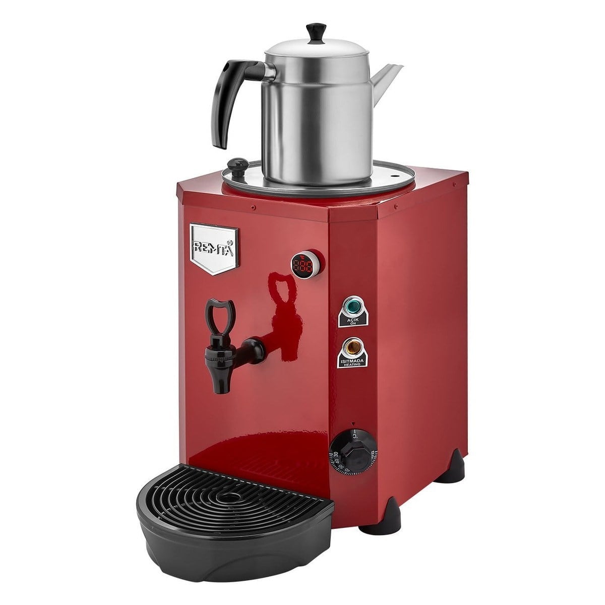 Remta DE14 Tek Demlikli Jumbo Çay Makinesi 9 lt - DE14-ÇAY MAKİNELERİ VE ÇAY KAZANLARI - Demasan
