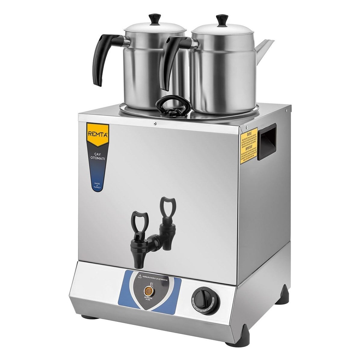 Remta TT02 17 lt Çift Demlikli Elektrikli Kahveci Çay Ocağı - (Demlikler Dahil)-ÇAY MAKİNELERİ VE ÇAY KAZANLARI - Demasan
