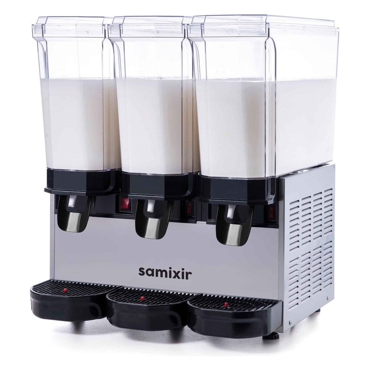 Samixir 60.MMMI Klasik Triple Karıştırıcılı Soğuk İçecek Dispenseri, 20+20+20 Lt, Inox-LİMONATA&ŞERBET&MEYVE SUYU SOĞUTUCULARI - Demasan

