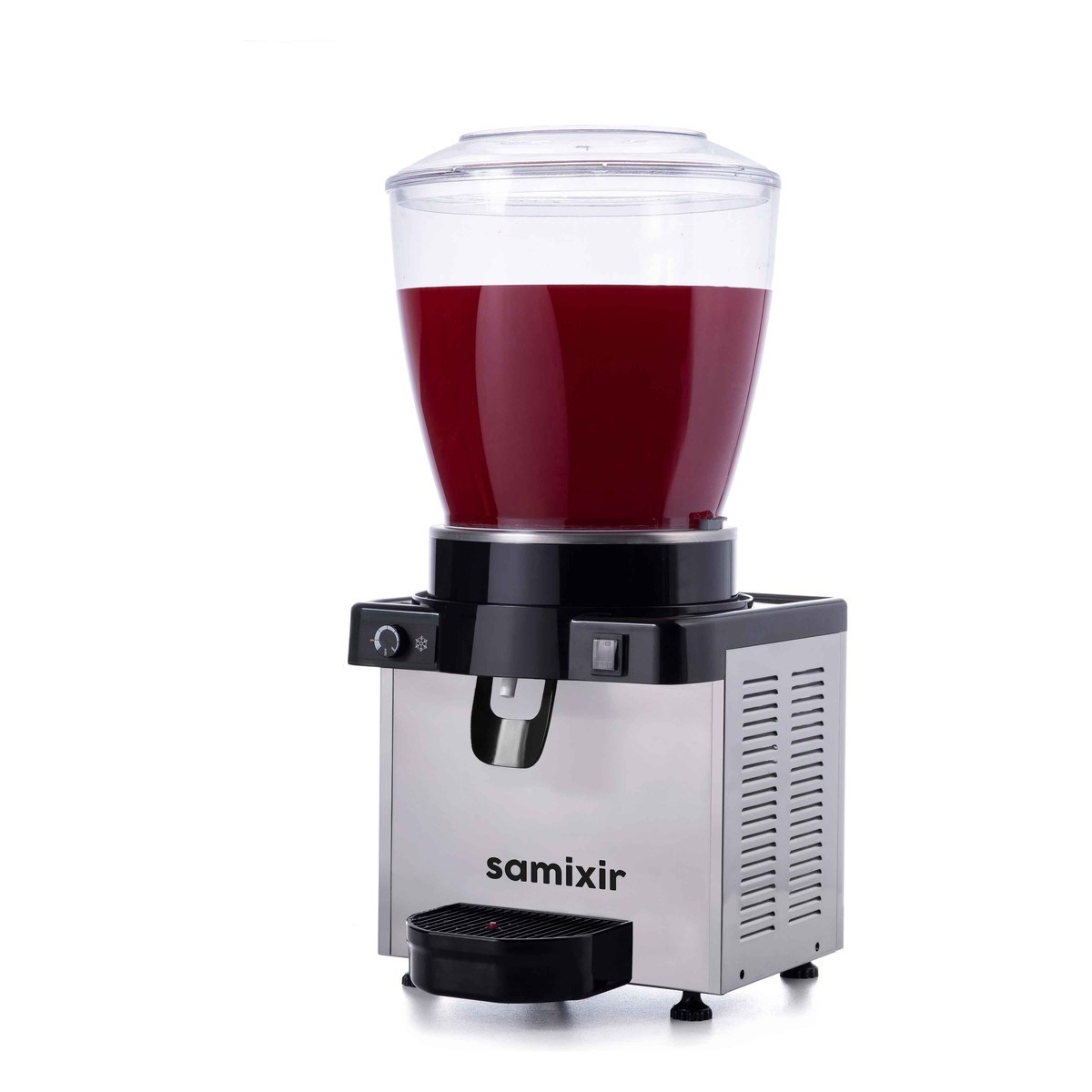 Samixir M22.AI Panoramik Karıştırıcılı Soğuk İçecek Dispenseri, Analog, 22 Lt, Inox-LİMONATA&ŞERBET&MEYVE SUYU SOĞUTUCULARI - Demasan
