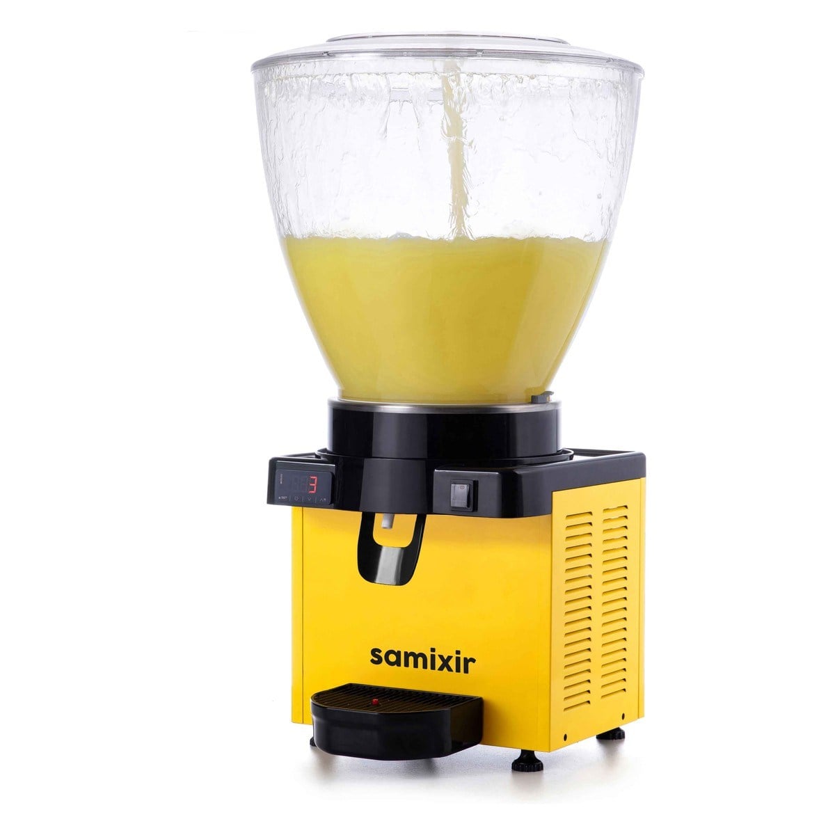 Samixir S40.DY Panoramik Fıskiyeli Soğuk İçecek Dispenseri, Dijital, 40 Lt, Sarı-LİMONATA&ŞERBET&MEYVE SUYU SOĞUTUCULARI - Demasan
