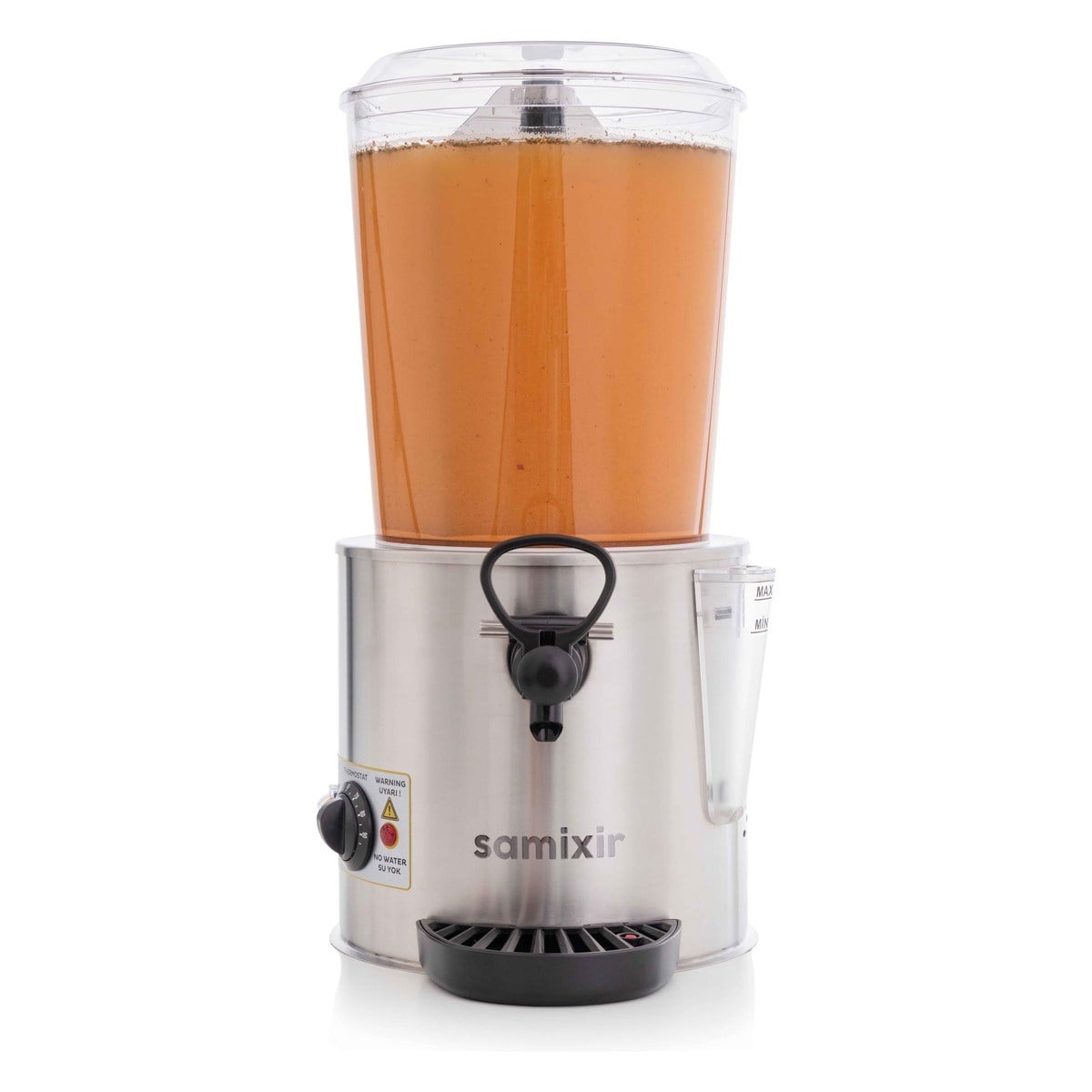 Samixir SC10.I Sıcak Çikolata ve Salep Makinesi, 10 Lt, Inox-Hot Chocolate & Sahlep Dispensers - Demasan
