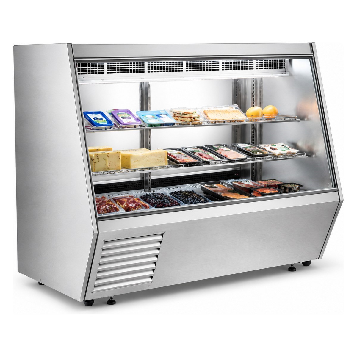 Şenox MT 153 Soğuk Meze Teşhir Dolabı 808 L-BALIK TEŞHİR DOLAPLARI - Demasan
