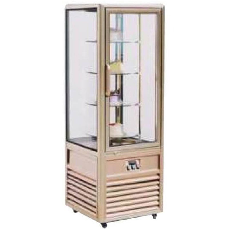 Şenox PD-400D Dik Tip Pasta Teşhir Dolabı 490 L Döner Raflı