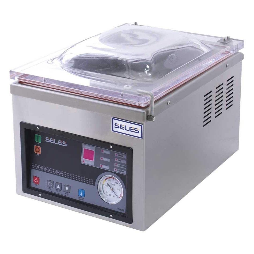 Şenox WM-2 Tek Çene Vakum Makinesi (Seles DZ 280)-VAKUMLAMA MAKİNALARI - Demasan
