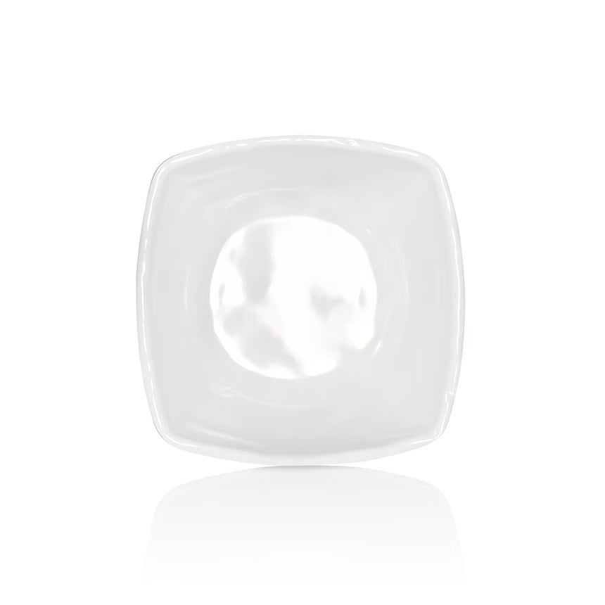 Thermoset Carre Matt Kare Kase 12,5 x 14,8 cm 500 ml - Krem Beyazı-Kırılmaz Kaseler - Demasan
