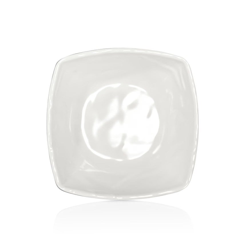 Thermoset Carre Matt Kare Kase 15 x 17,8 cm 800 ml - Krem Beyazı-Kırılmaz Kaseler - Demasan
