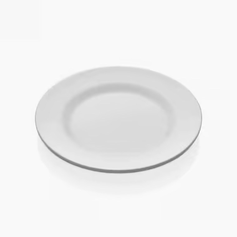 Thermoset Classic Tabak Ø 21 cm - Porselen Beyazı-Kırılmaz Tabaklar - Demasan
