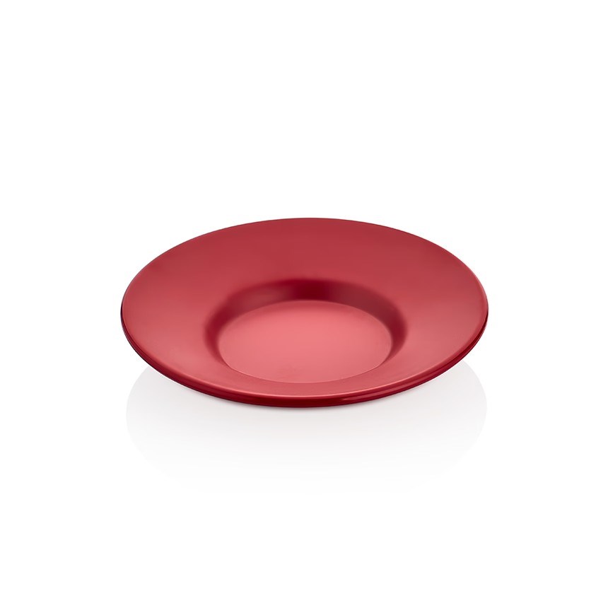 Thermoset Drinkware Çay Tabağı Ø 12,5 cm - Kırmızı-Kırılmaz Tabaklar - Demasan
