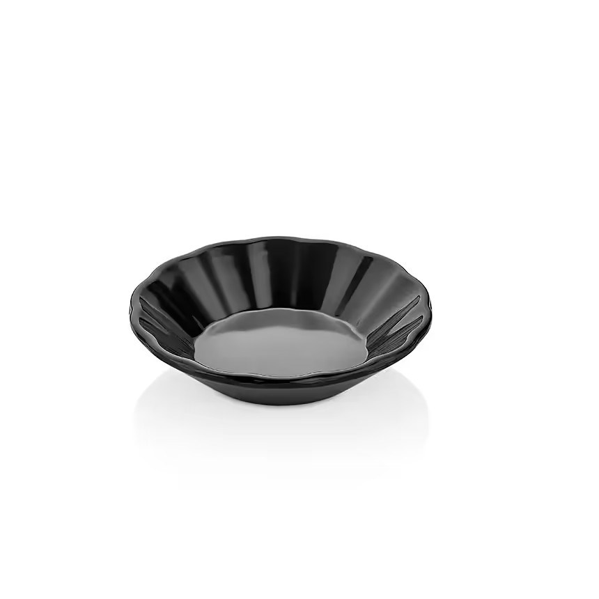 Thermoset Drinkware Eko Çay Tabağı Ø 11 cm - Siyah-Kırılmaz Tabaklar - Demasan
