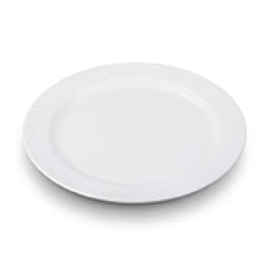 Thermoset Kplus Tabak Ø 20 cm - Krem Beyazı-Kırılmaz Tabaklar - Demasan
