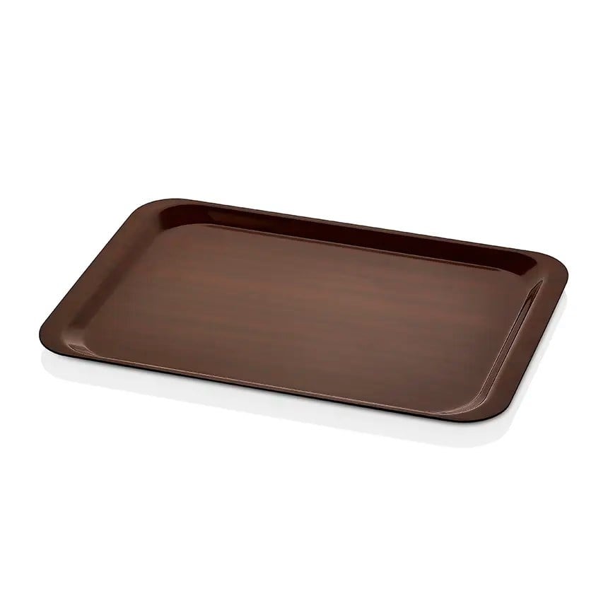 Thermoset Lamine Dikdörtgen Tepsi Maun 34 x 49 cm-Kırılmaz Sürahi ve Tepsiler - Demasan
