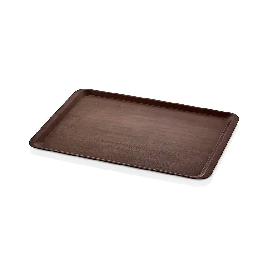Thermoset Lamine Dikdörtgen Tepsi Maun 43 x 61 cm-Kırılmaz Sürahi ve Tepsiler - Demasan
